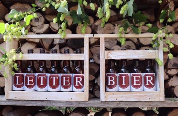 Letterbier 4 flesjes